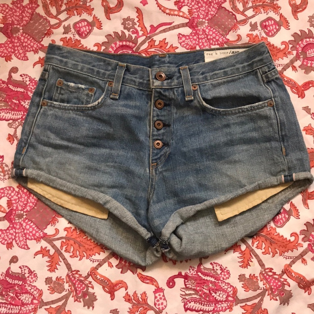 Rag & Bone jean shorts sz 25